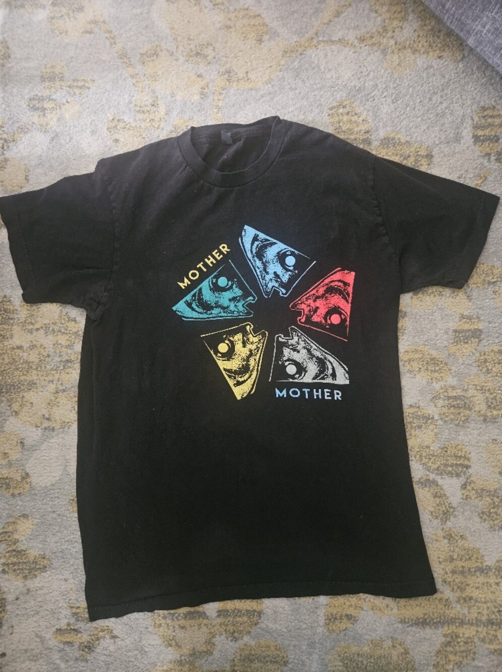 Mother Mother t-shirt from their 10th-anniversary. 2018. 18.5ptp